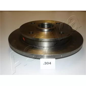 Jeu de 2 disques de frein arrière ASHIKA 61-03-304