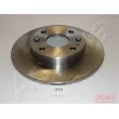 Jeu de 2 disques de frein arrière ASHIKA 61-03-312C - Visuel 1