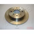 Jeu de 2 disques de frein arrière ASHIKA 61-04-405C - Visuel 1