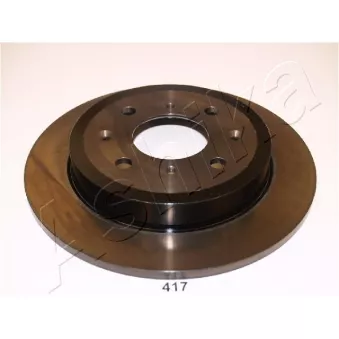 Jeu de 2 disques de frein arrière ASHIKA 61-04-417