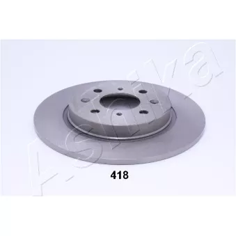 Jeu de 2 disques de frein arrière ASHIKA 61-04-418