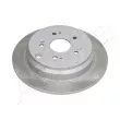 Jeu de 2 disques de frein arrière ASHIKA 61-04-421C - Visuel 1