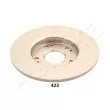 Jeu de 2 disques de frein arrière ASHIKA 61-04-423 - Visuel 2