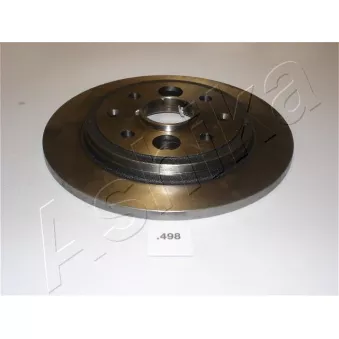 Jeu de 2 disques de frein arrière ASHIKA 61-04-498