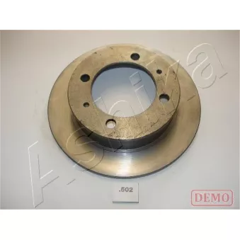 Jeu de 2 disques de frein arrière ASHIKA 61-05-502C