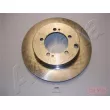 Jeu de 2 disques de frein arrière ASHIKA 61-05-595C - Visuel 1