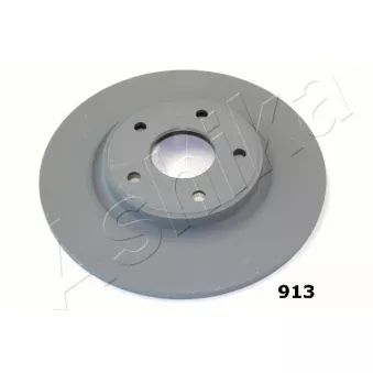 Jeu de 2 disques de frein arrière ASHIKA 61-09-913