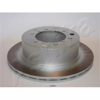Jeu de 2 disques de frein arrière ASHIKA 61-0H-005