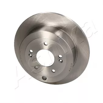 Jeu de 2 disques de frein arrière ASHIKA 61-0H-H06