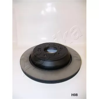 Jeu de 2 disques de frein arrière ASHIKA 61-0H-H08