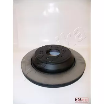 Jeu de 2 disques de frein arrière ASHIKA 61-0H-H08C