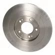 Jeu de 2 disques de frein arrière ASHIKA 61-0H-H10 - Visuel 2