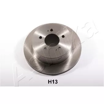 Jeu de 2 disques de frein arrière ASHIKA 61-0H-H13