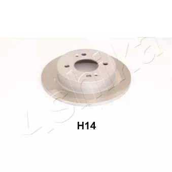 Jeu de 2 disques de frein arrière ASHIKA 61-0H-H14