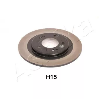Jeu de 2 disques de frein arrière ASHIKA 61-0H-H15