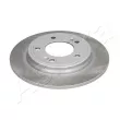 Jeu de 2 disques de frein arrière ASHIKA 61-0H-H23C - Visuel 1