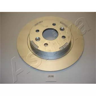 Jeu de 2 disques de frein arrière ASHIKA 61-0K-006