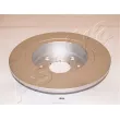 Jeu de 2 disques de frein arrière ASHIKA 61-0K-006 - Visuel 2