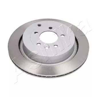 Jeu de 2 disques de frein arrière ASHIKA 61-0L-L01C
