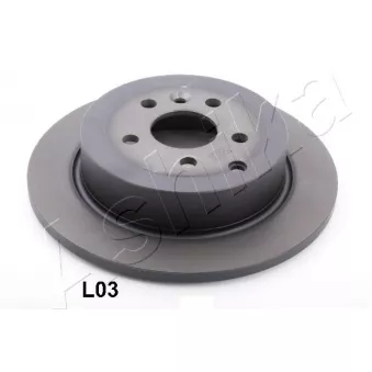 Jeu de 2 disques de frein arrière ASHIKA 61-0L-L03