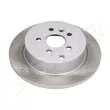 Jeu de 2 disques de frein arrière ASHIKA 61-0L-L03C - Visuel 1
