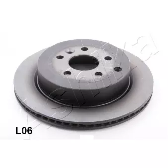 Jeu de 2 disques de frein arrière ASHIKA 61-0L-L06