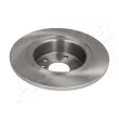 Jeu de 2 disques de frein arrière ASHIKA 61-0L-L07C - Visuel 2