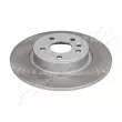 Jeu de 2 disques de frein arrière ASHIKA 61-0L-L10C - Visuel 1