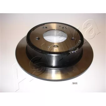 Jeu de 2 disques de frein arrière ASHIKA 61-0S-S02