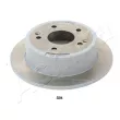Jeu de 2 disques de frein arrière ASHIKA 61-0S-S04 - Visuel 1