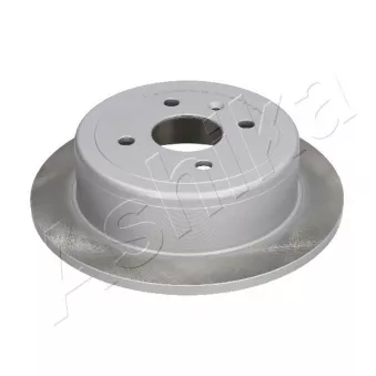 Jeu de 2 disques de frein arrière ASHIKA 61-0W-000C