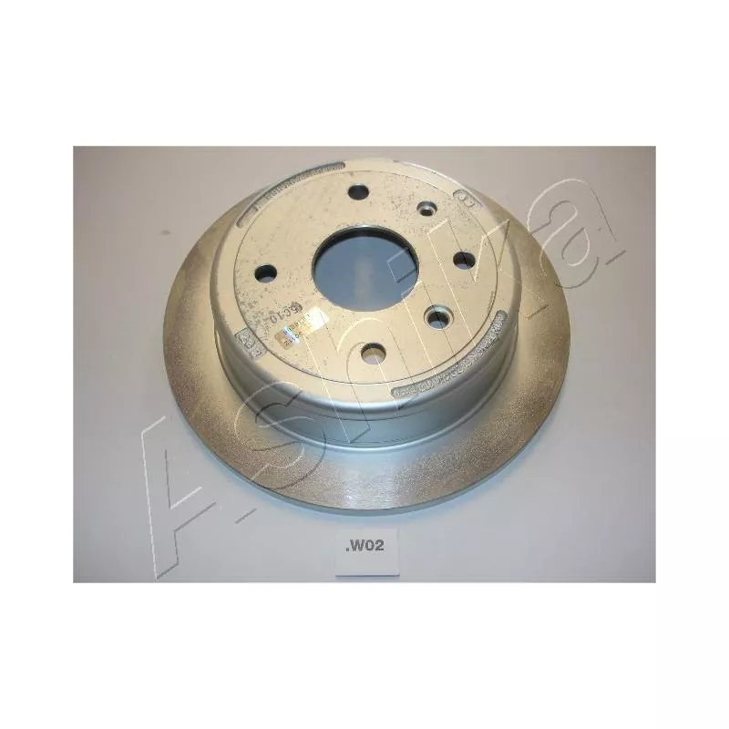 Jeu de 2 disques de frein arrière ASHIKA 61-0W-W02