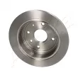 Jeu de 2 disques de frein arrière ASHIKA 61-0W-W03 - Visuel 2