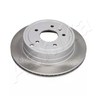 Jeu de 2 disques de frein arrière ASHIKA 61-0W-W05C