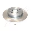 Jeu de 2 disques de frein arrière ASHIKA 61-0W-W06 - Visuel 1