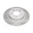 Jeu de 2 disques de frein arrière ASHIKA 61-0W-W07C - Visuel 1