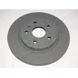 Jeu de 2 disques de frein arrière ASHIKA 61-0W-W08 - Visuel 1