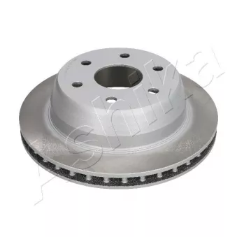 Jeu de 2 disques de frein arrière ASHIKA 61-0W-W11C