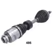 Arbre de transmission avant droit ASHIKA 62-04-486 - Visuel 3