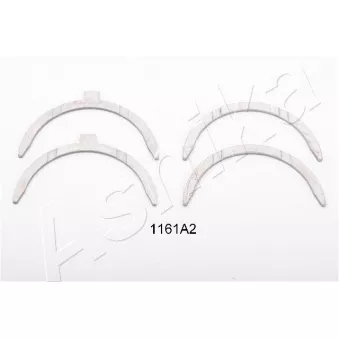 Rondelle d'écartement, vilebrequin ASHIKA 79-1161A2