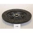 Disque d'embrayage ASHIKA 80-01-115 - Visuel 2