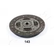 Disque d'embrayage ASHIKA 80-01-143 - Visuel 2