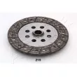 Disque d'embrayage ASHIKA 80-02-215 - Visuel 2