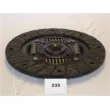 Disque d'embrayage ASHIKA 80-02-235 - Visuel 2