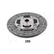Disque d'embrayage ASHIKA 80-02-259 - Visuel 1