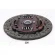 Disque d'embrayage ASHIKA 80-03-336 - Visuel 1