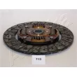 Disque d'embrayage ASHIKA 80-07-713 - Visuel 1