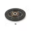 Disque d'embrayage ASHIKA 80-0K-K19 - Visuel 2