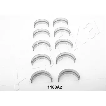 Kit de coussinet de vilebrequin ASHIKA 86-1168A2