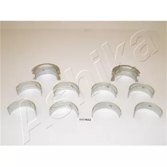 Kit de coussinet de vilebrequin ASHIKA 86-1174G2